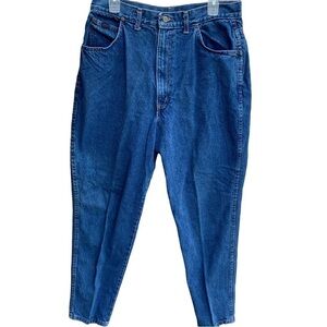 Vintage High Rise Chic Blue Jeans